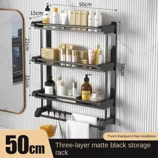 étagère murale pour salle de bain