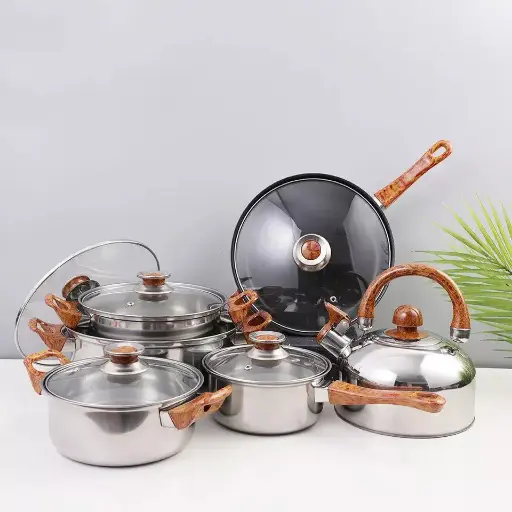 Batterie de cuisine, 12pcs