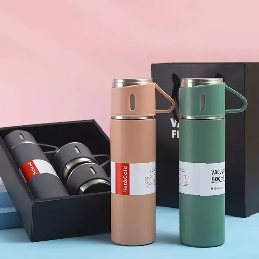 Mug isotherme + 2 cups