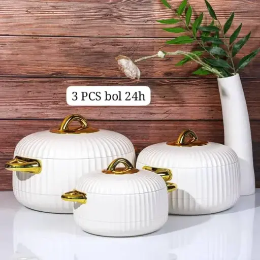 Bol de conservation 24h, 3pcs