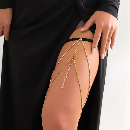 Chaîne de cuisse avec élastique
